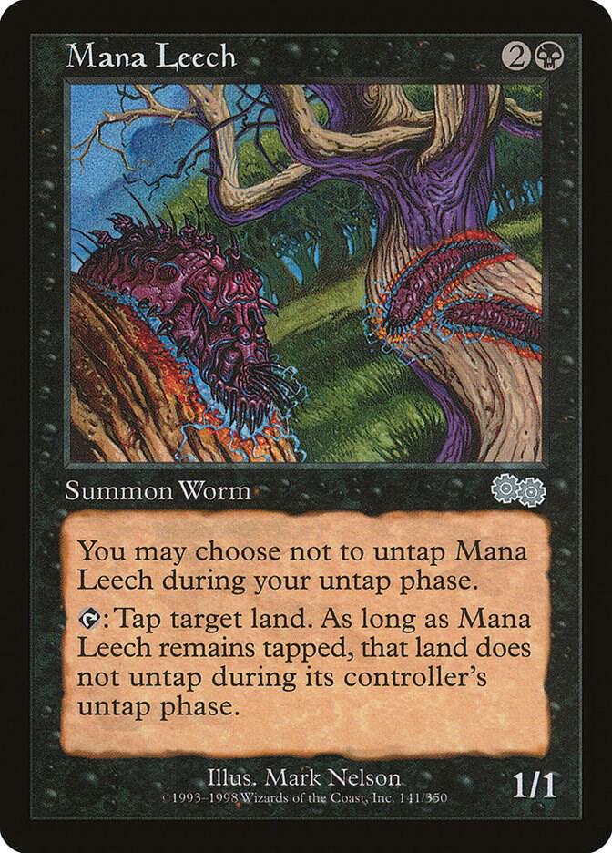 Mana Leech [Urza's Saga] 141