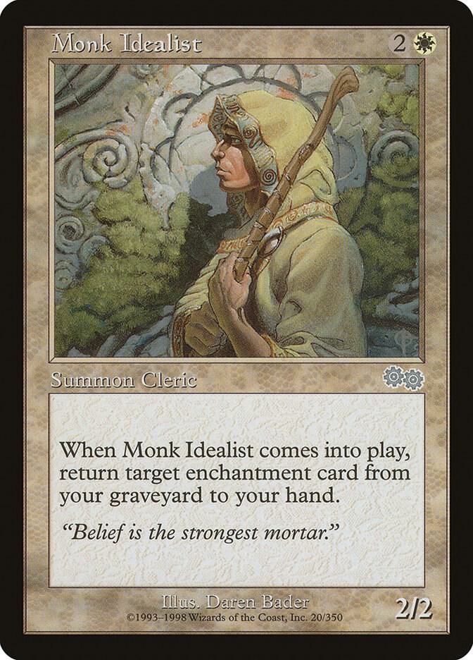 Monk Idealist [Urza's Saga] 20