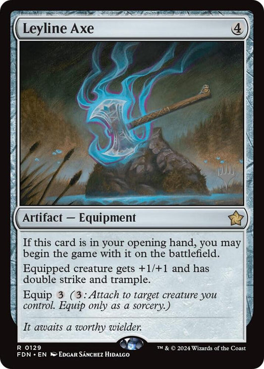 Leyline Axe [Promo Pack: Lorwyn Eclipsed] 129