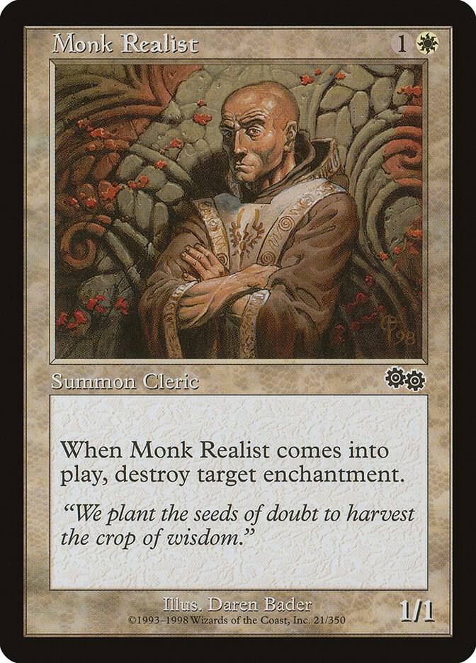 Monk Realist [Urza's Saga] 21