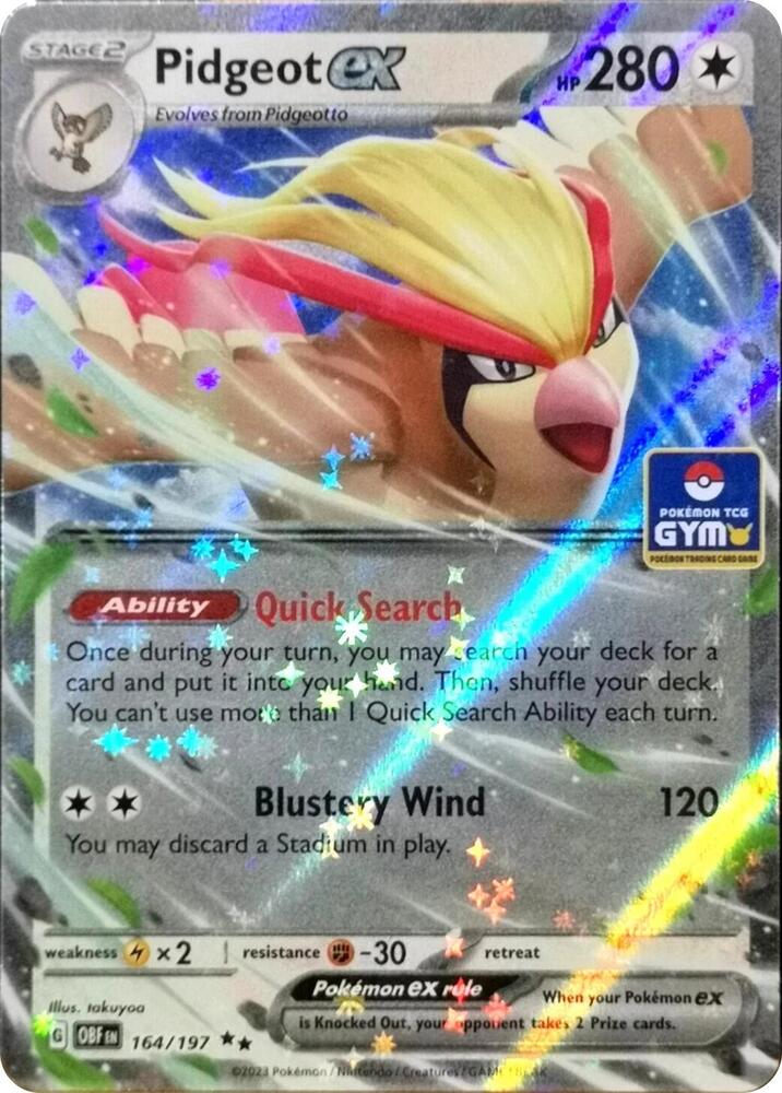 Pidgeot ex - 164/197 [Miscellaneous Cards & Products] 164/197