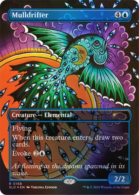 Mulldrifter (0168) (Rainbow Foil) [Secret Lair Drop Series] 168