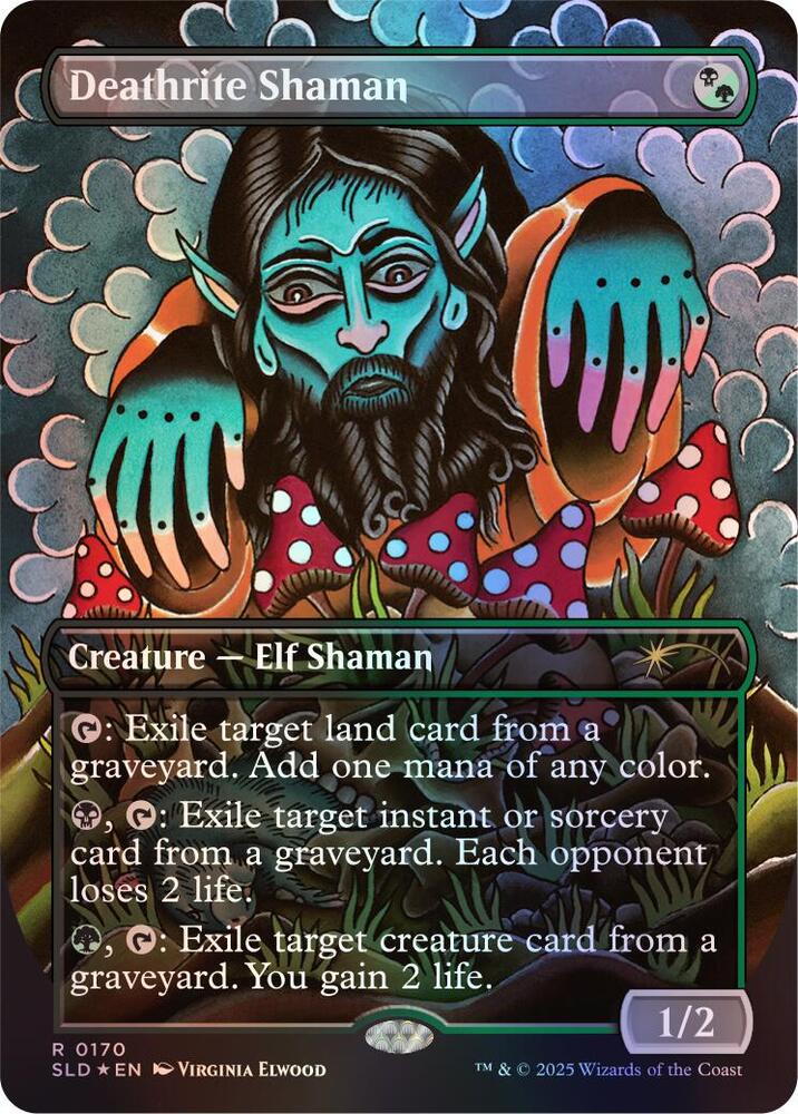 Deathrite Shaman (Rainbow Foil) [Secret Lair Drop Series] 170