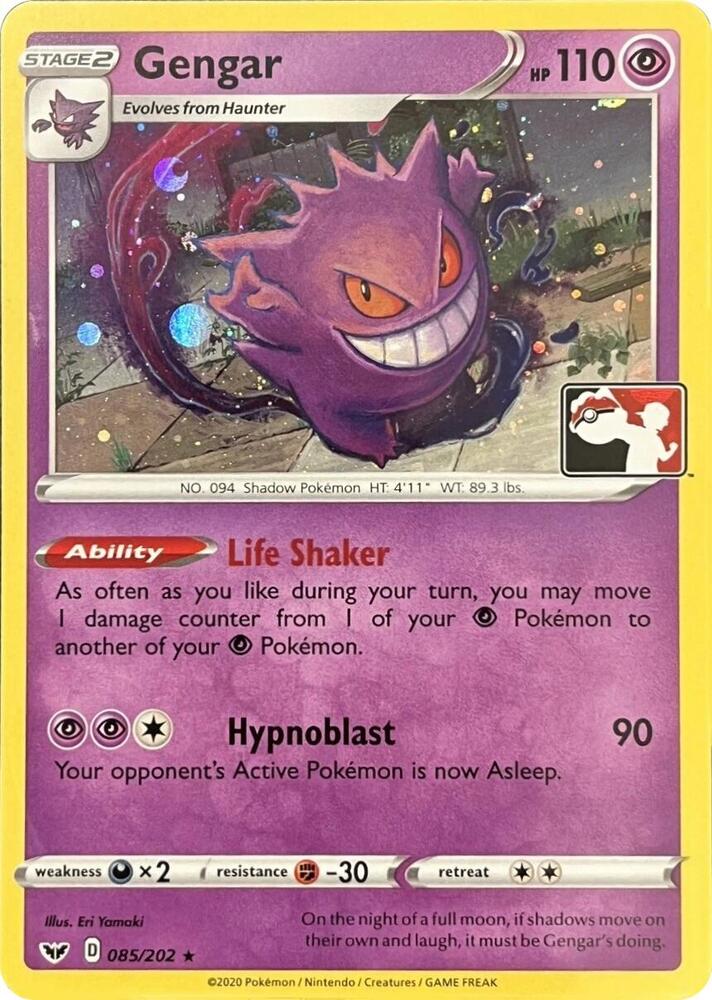 Gengar (Library Exclusive) [Miscellaneous Cards & Products] 085/202