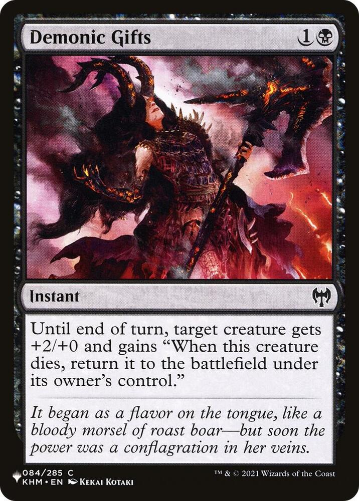 Demonic Gifts [The List Reprints] 84