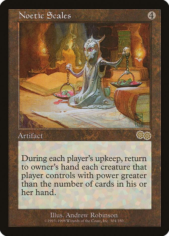 Noetic Scales [Urza's Saga] 304