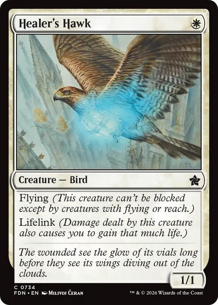 Healer's Hawk (0734) [Foundations] 734