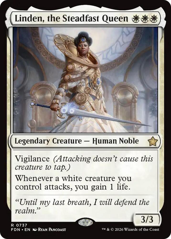 Linden, the Steadfast Queen (0737) [Foundations] 737