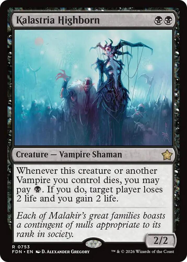 Kalastria Highborn (0753) [Foundations] 753
