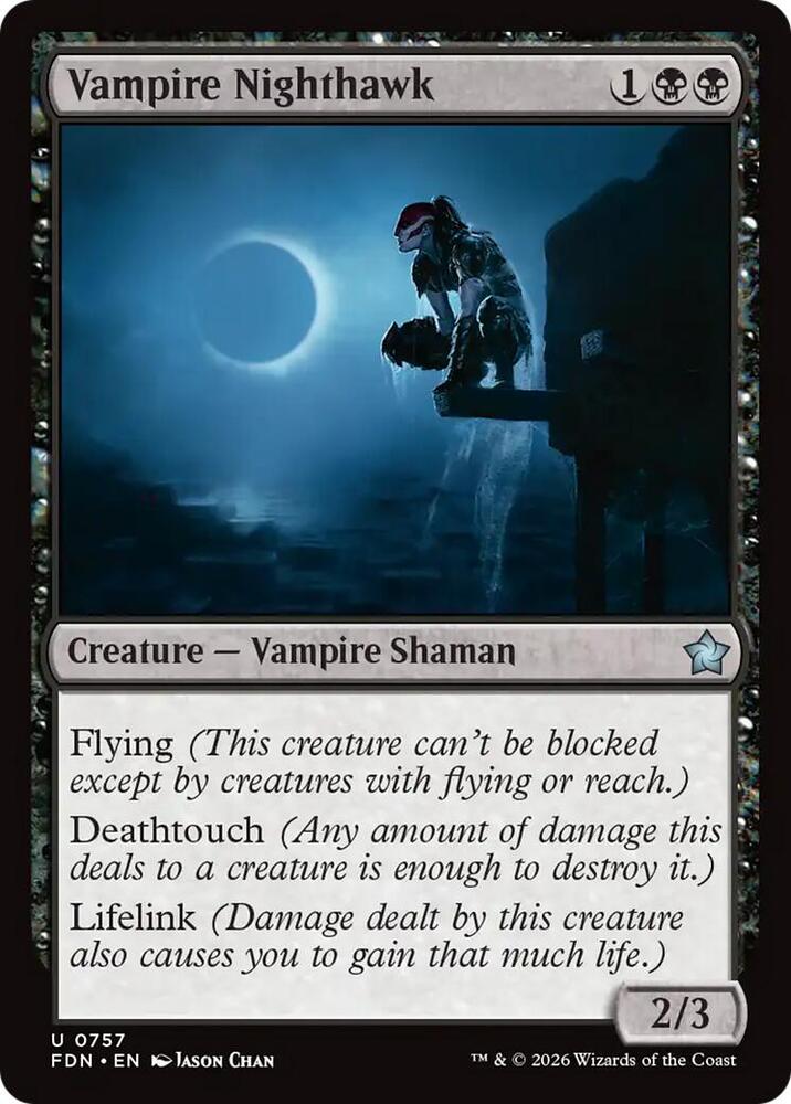 Vampire Nighthawk (0757) [Foundations] 757