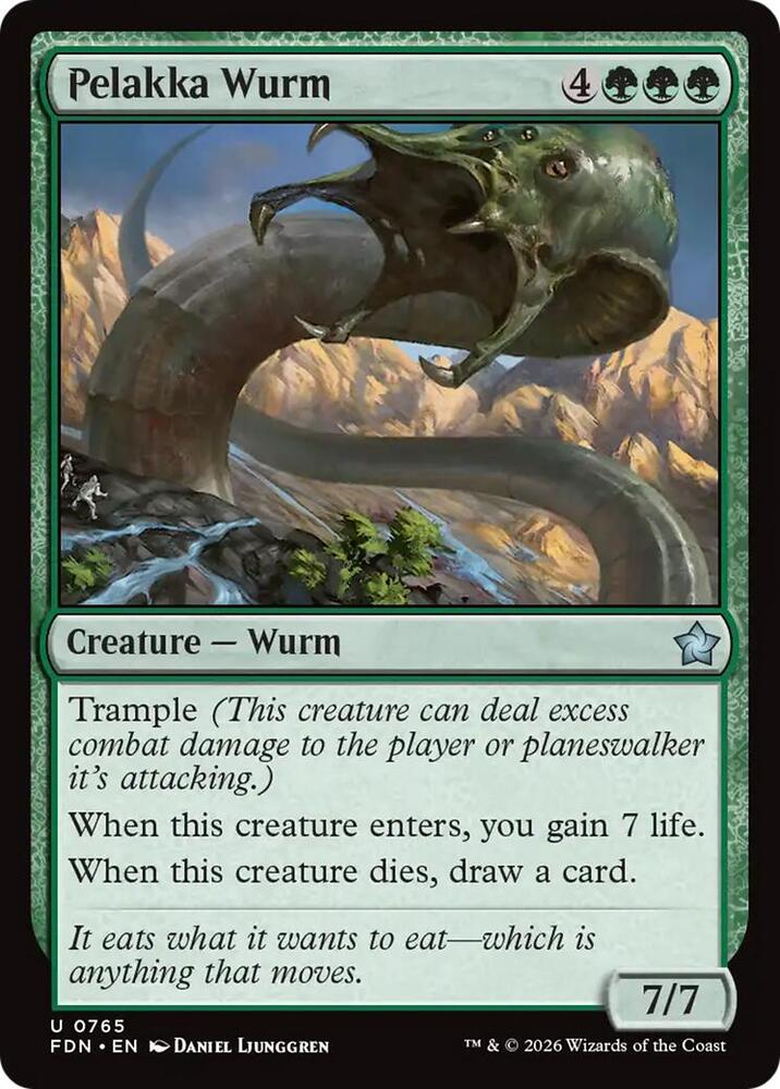 Pelakka Wurm (0765) [Foundations] 765