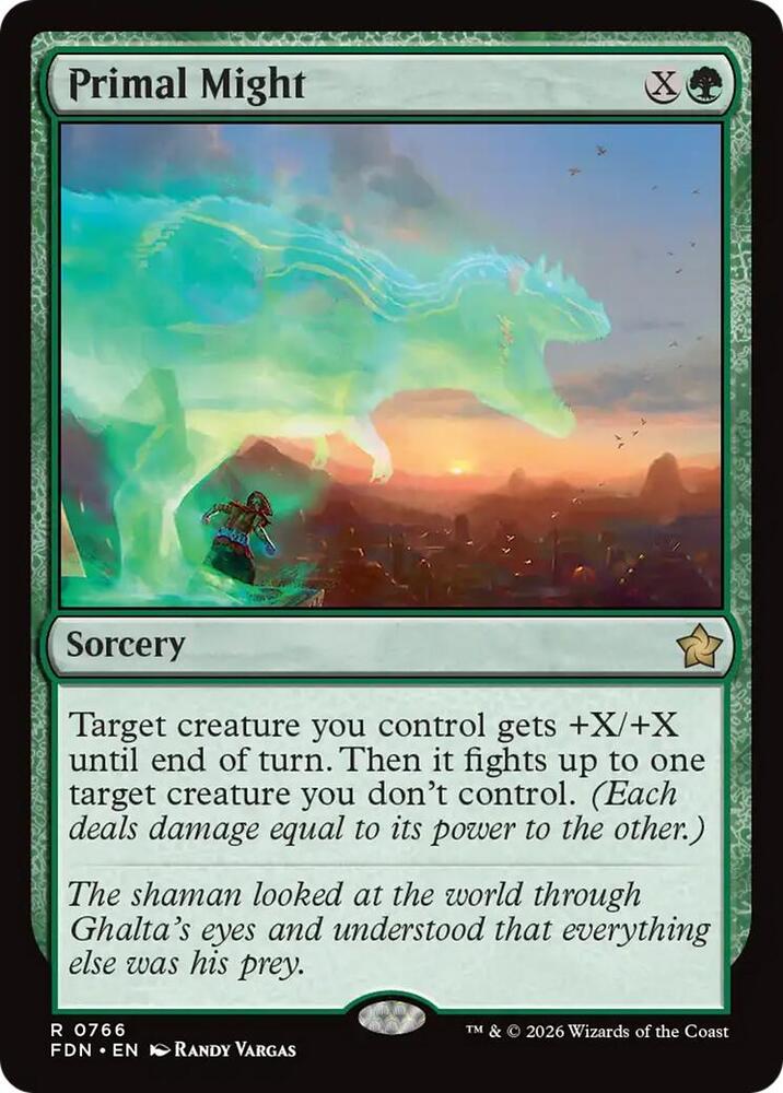 Primal Might (0766) [Foundations] 766