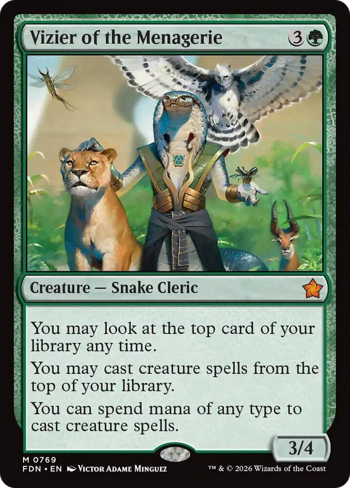 Vizier of the Menagerie (0769) [Foundations] 769