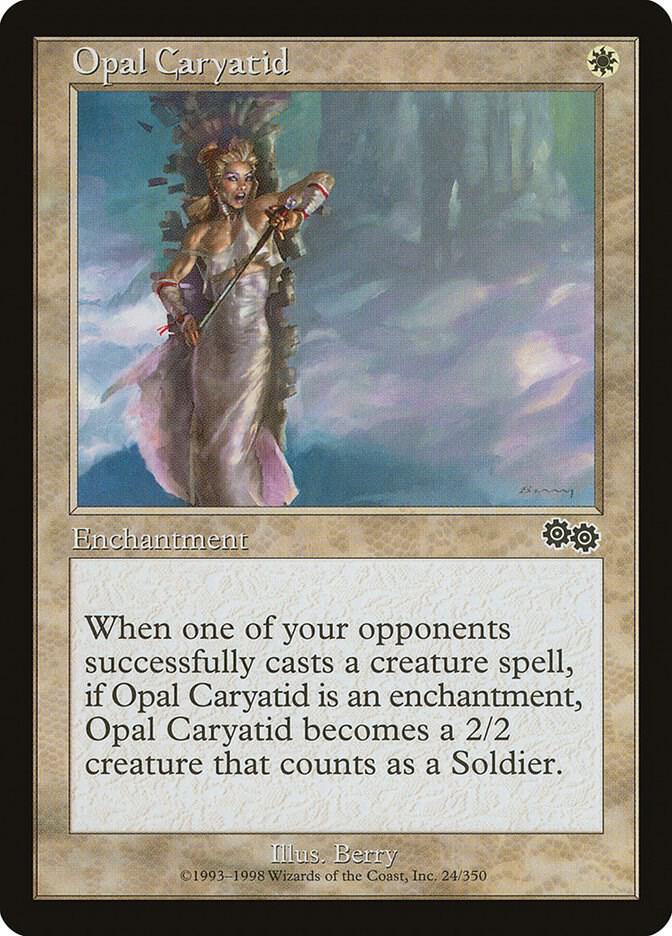 Opal Caryatid [Urza's Saga] 24