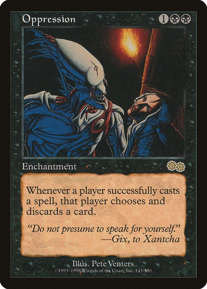 Oppression [Urza's Saga] 143