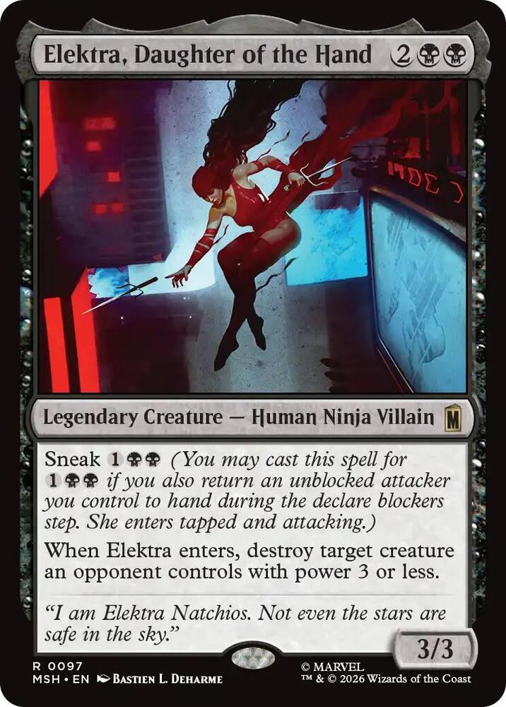 Elektra, Daughter of the Hand [Marvel Super Heroes] 97