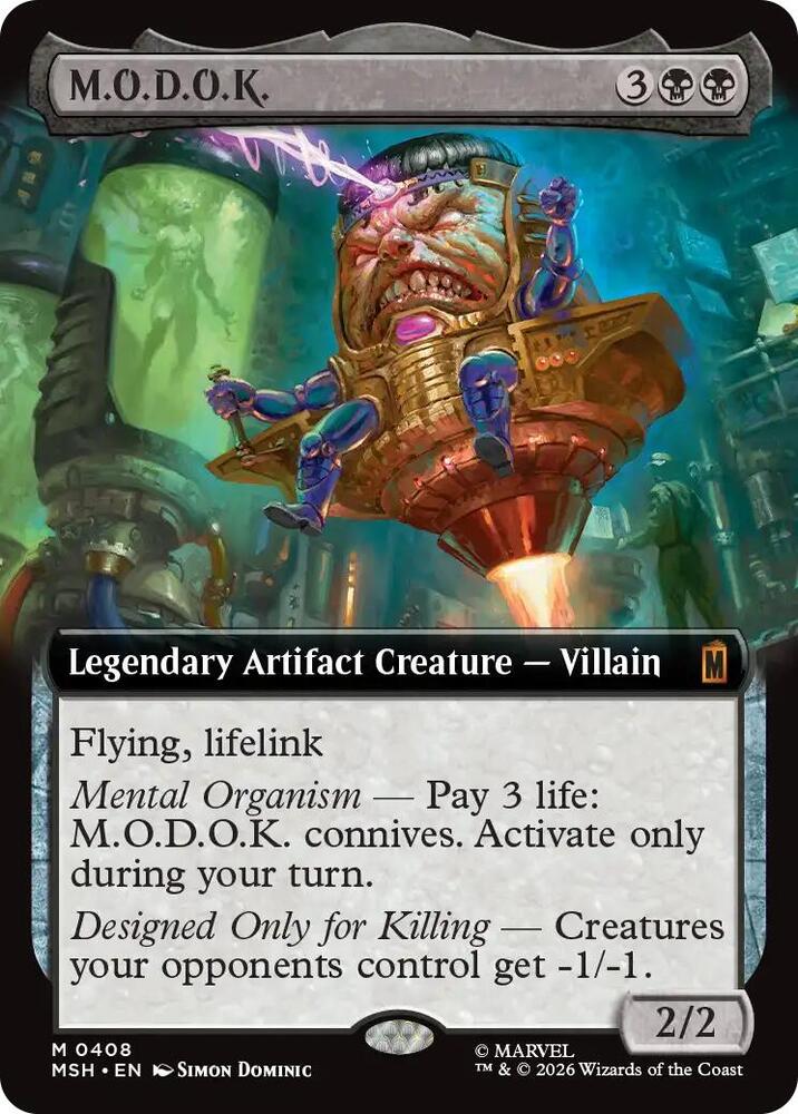 M.O.D.O.K. (Extended Art) [Marvel Super Heroes] 408
