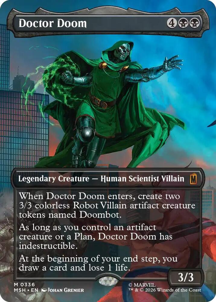 Doctor Doom (Borderless) (0336) [Marvel Super Heroes] 336