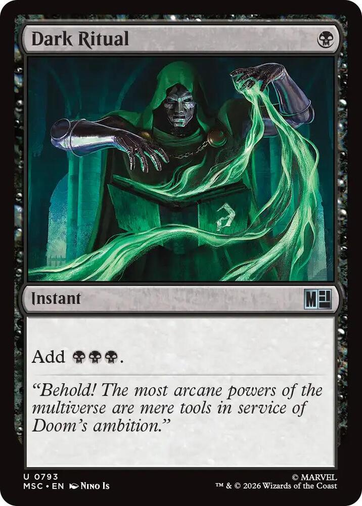 Dark Ritual [Commander: Marvel Super Heroes] 793