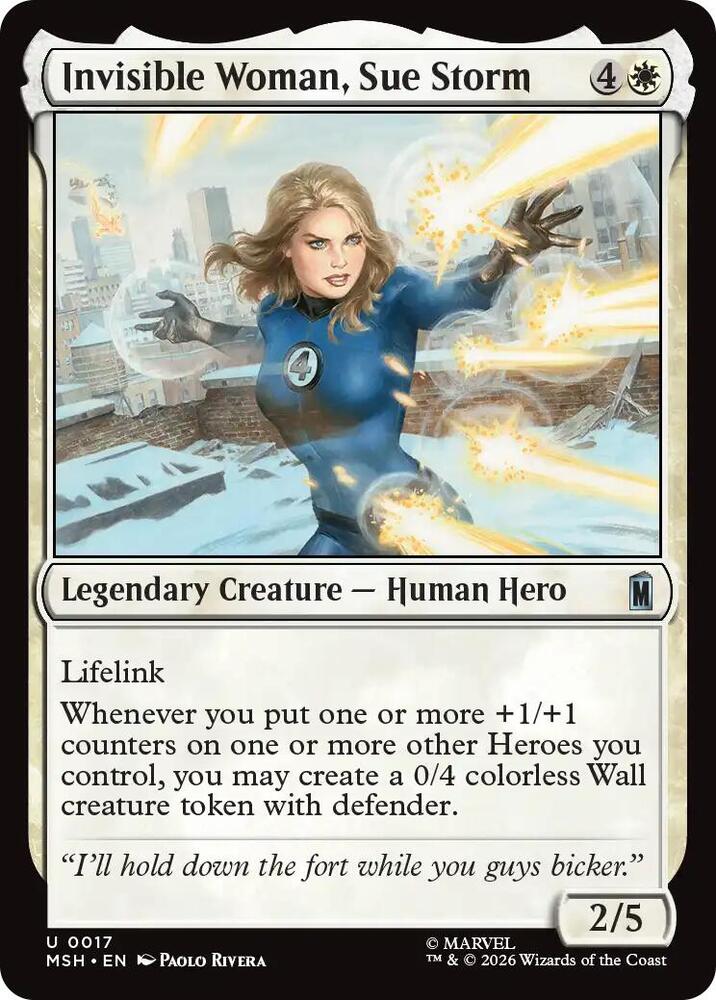 Invisible Woman, Sue Storm [Marvel Super Heroes] 17