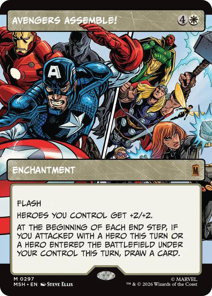 Avengers Assemble! (Borderless) (0297) [Marvel Super Heroes] 297