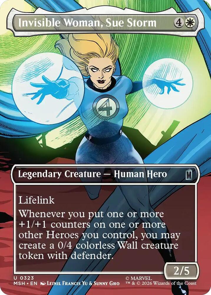 Invisible Woman, Sue Storm (Borderless) [Marvel Super Heroes] 323