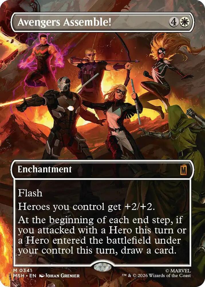 Avengers Assemble! (Borderless) (0341) [Marvel Super Heroes] 341