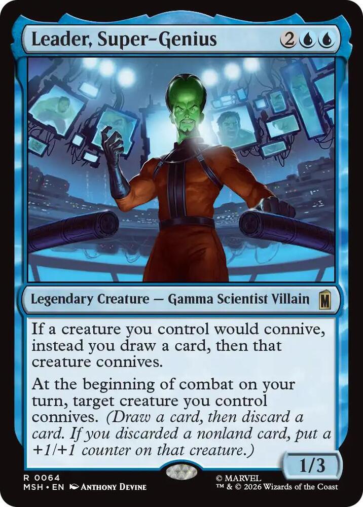 Leader, Super-Genius [Marvel Super Heroes] 64