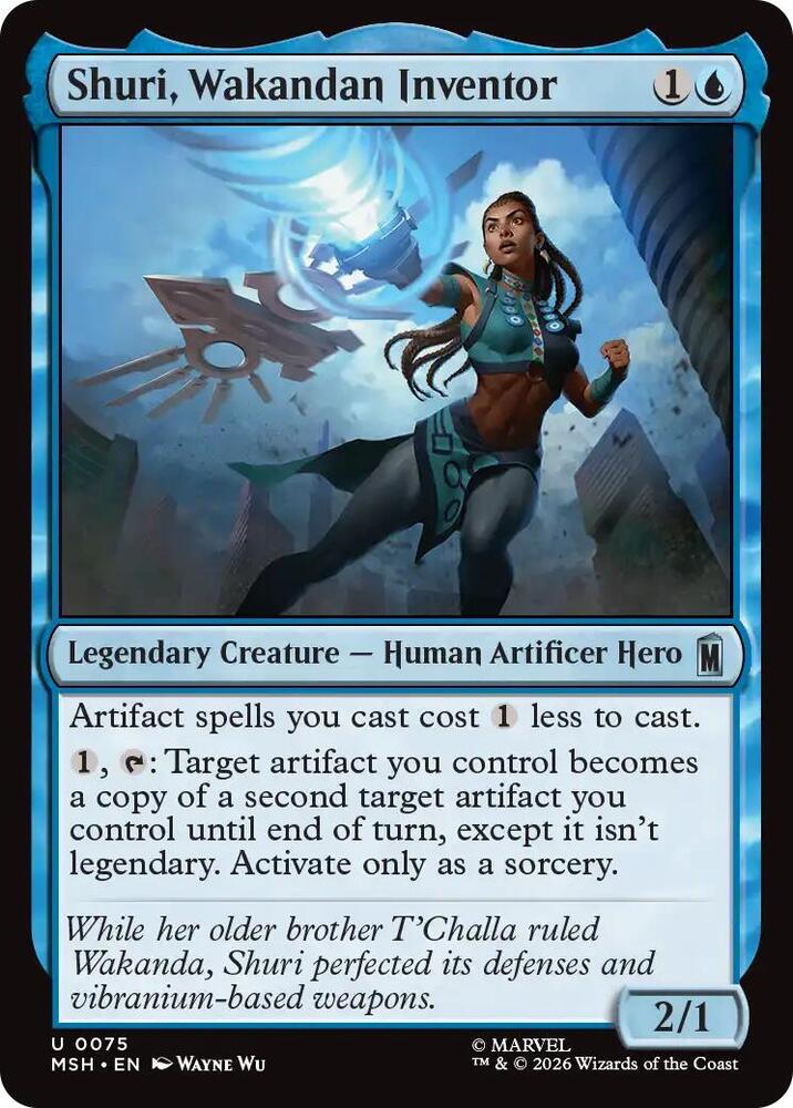 Shuri, Wakandan Inventor [Marvel Super Heroes] 75