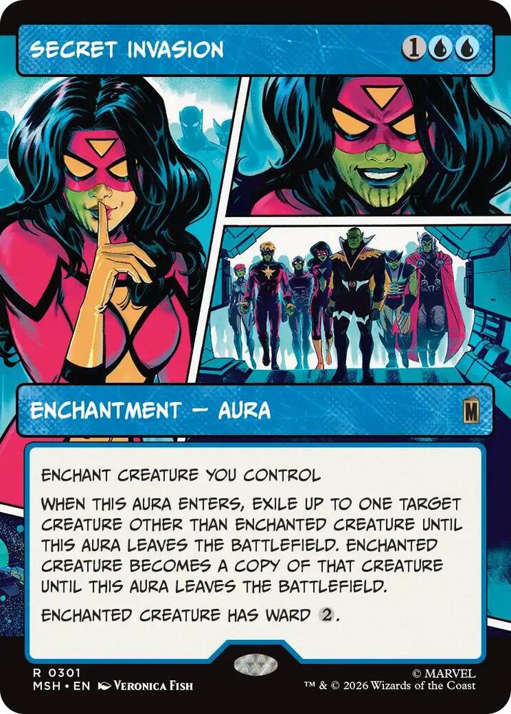Secret Invasion (Borderless) [Marvel Super Heroes] 301