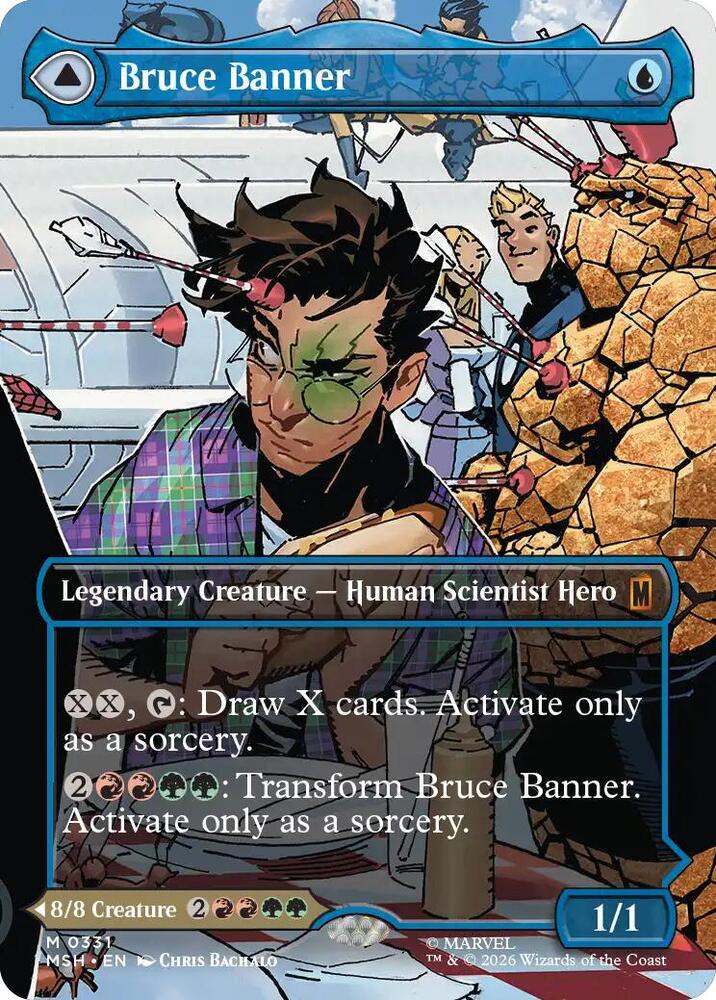 Bruce Banner (Borderless) (0331) [Marvel Super Heroes] 331