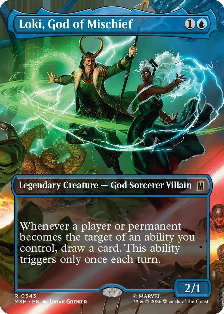 Loki, God of Mischief (Borderless) [Marvel Super Heroes] 343
