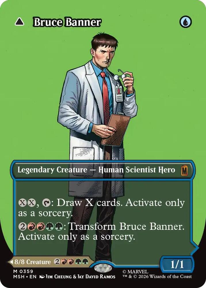 Bruce Banner (Borderless) (0359) [Marvel Super Heroes] 359