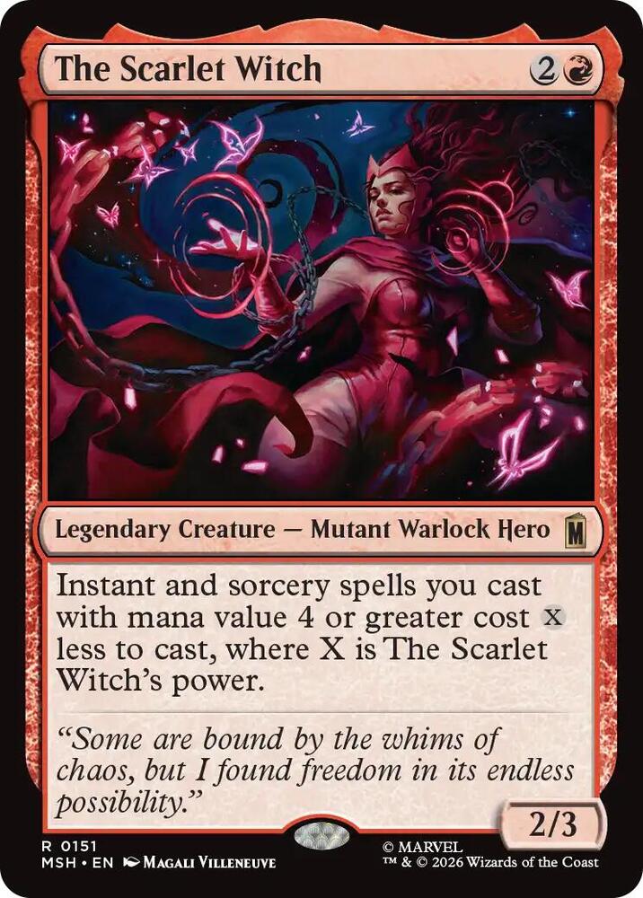 The Scarlet Witch [Marvel Super Heroes] 151