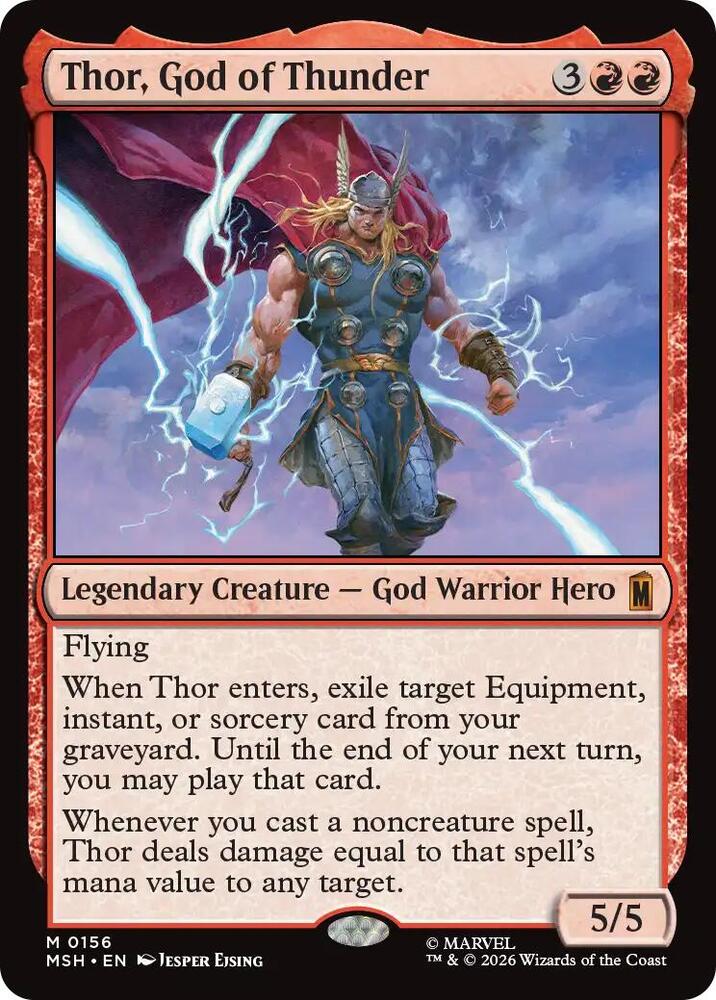 Thor, God of Thunder [Marvel Super Heroes] 156