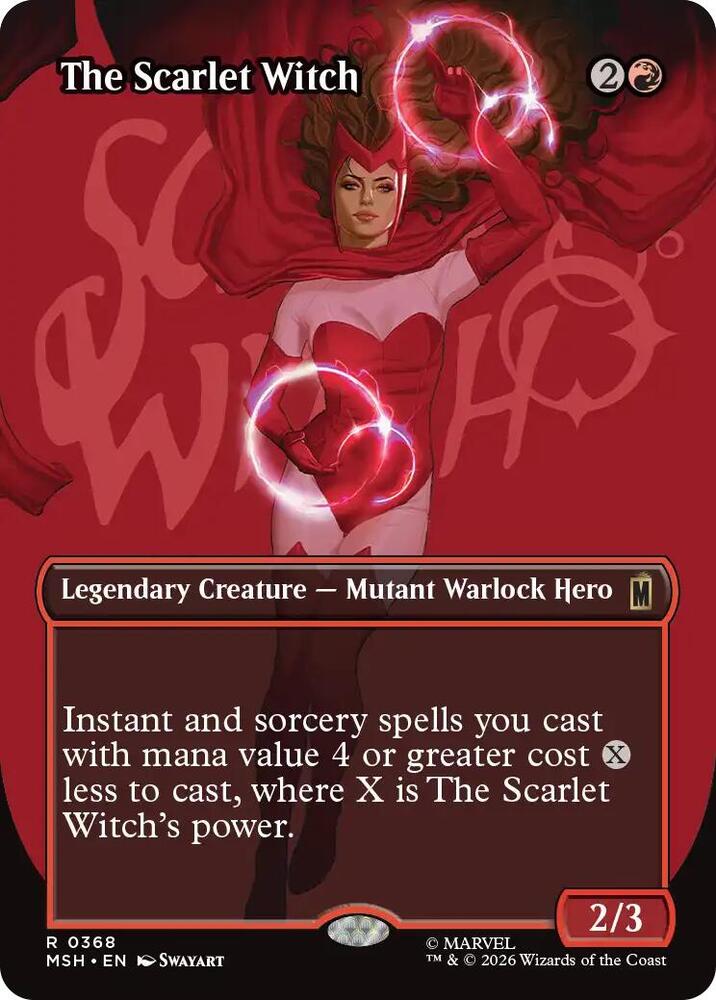 The Scarlet Witch (Borderless) [Marvel Super Heroes] 368