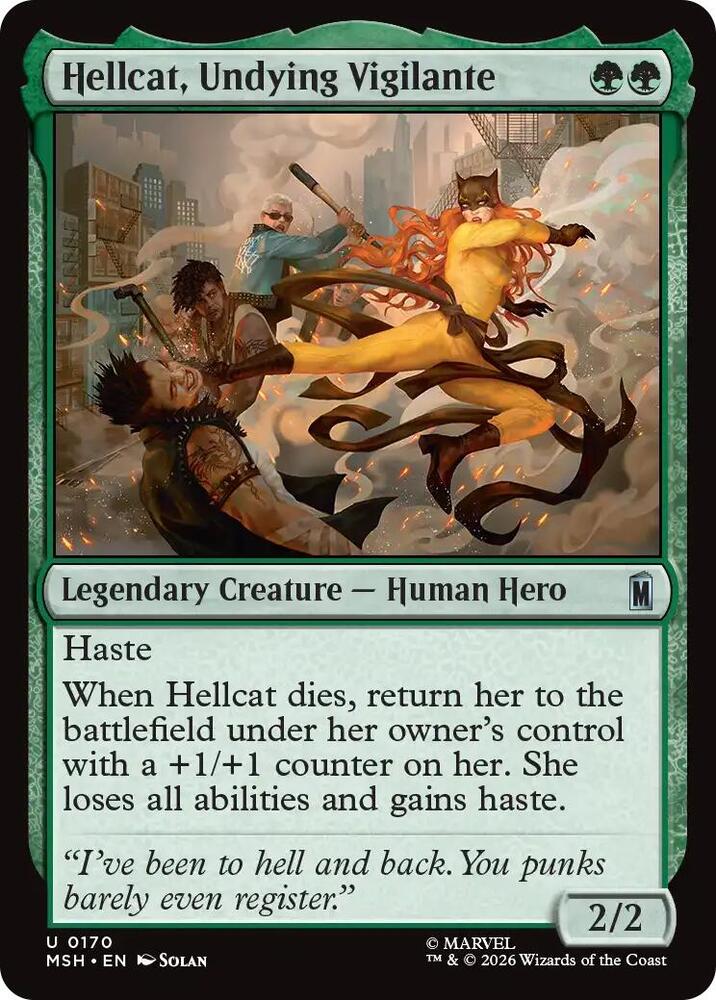 Hellcat, Undying Vigilante [Marvel Super Heroes] 170