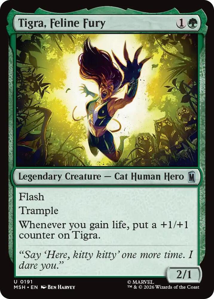 Tigra, Feline Fury [Marvel Super Heroes] 191