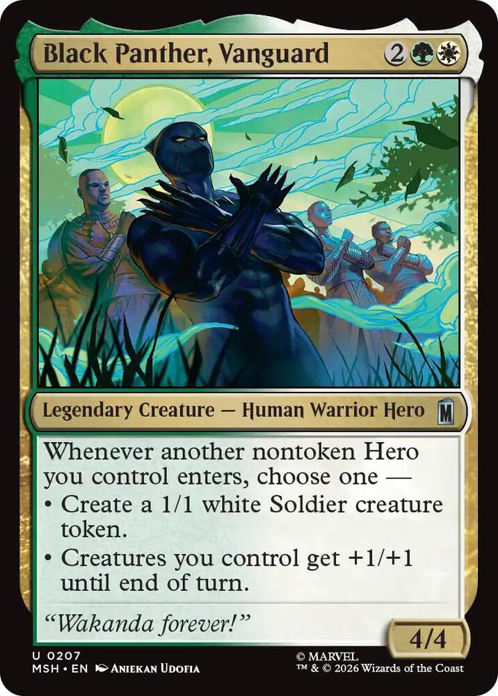 Black Panther, Vanguard [Marvel Super Heroes] 207