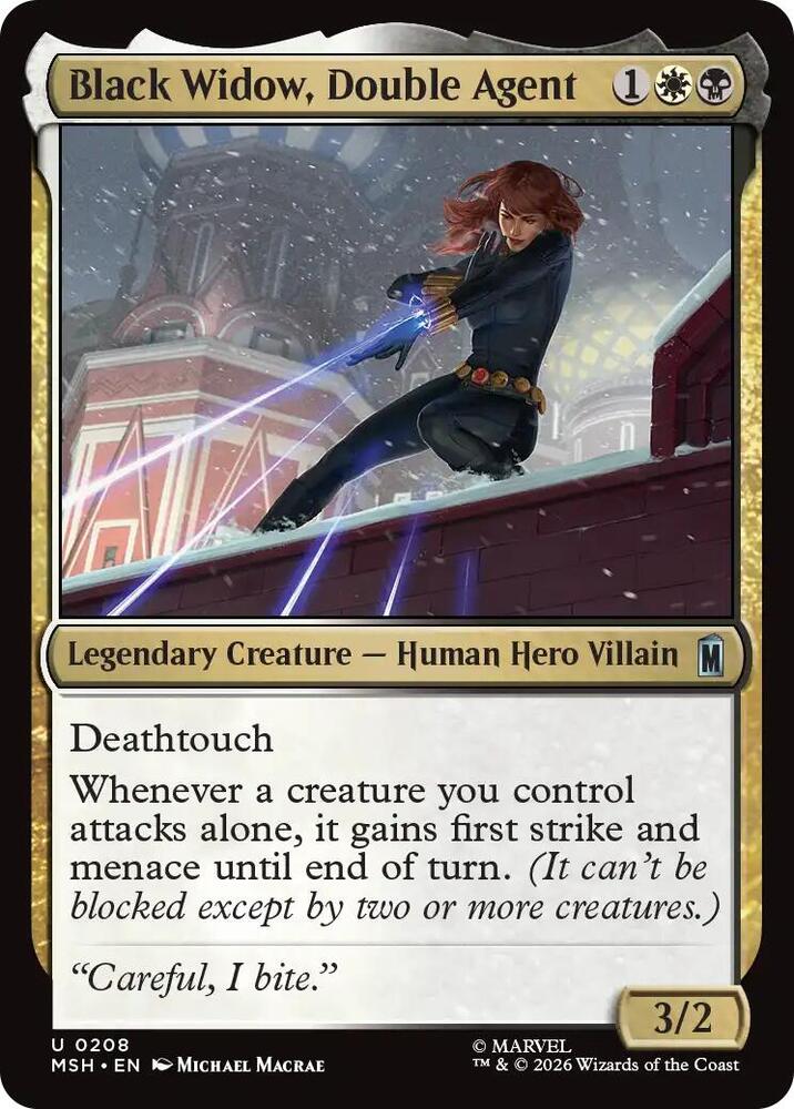 Black Widow, Double Agent [Marvel Super Heroes] 208