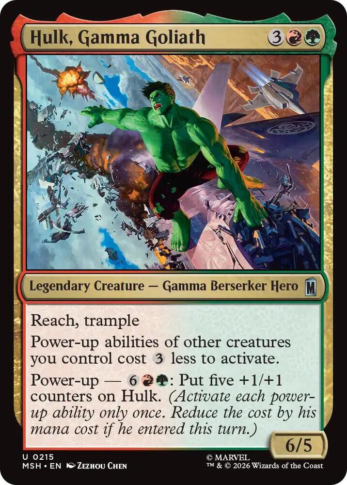 Hulk, Gamma Goliath [Marvel Super Heroes] 215