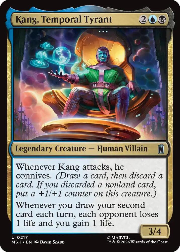 Kang, Temporal Tyrant [Marvel Super Heroes] 217