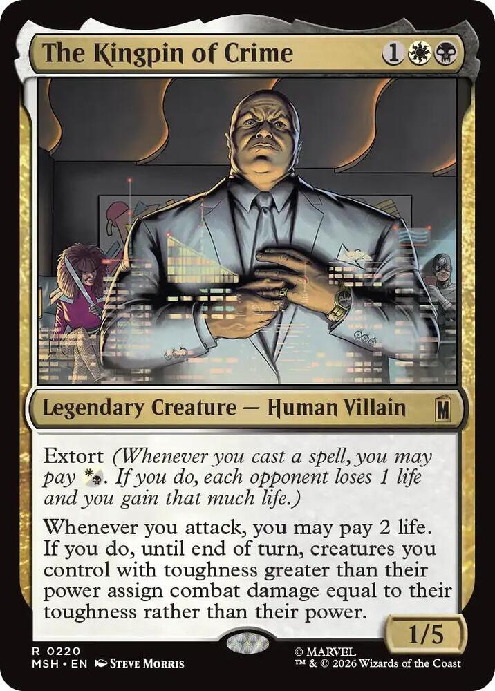 The Kingpin of Crime [Marvel Super Heroes] 220