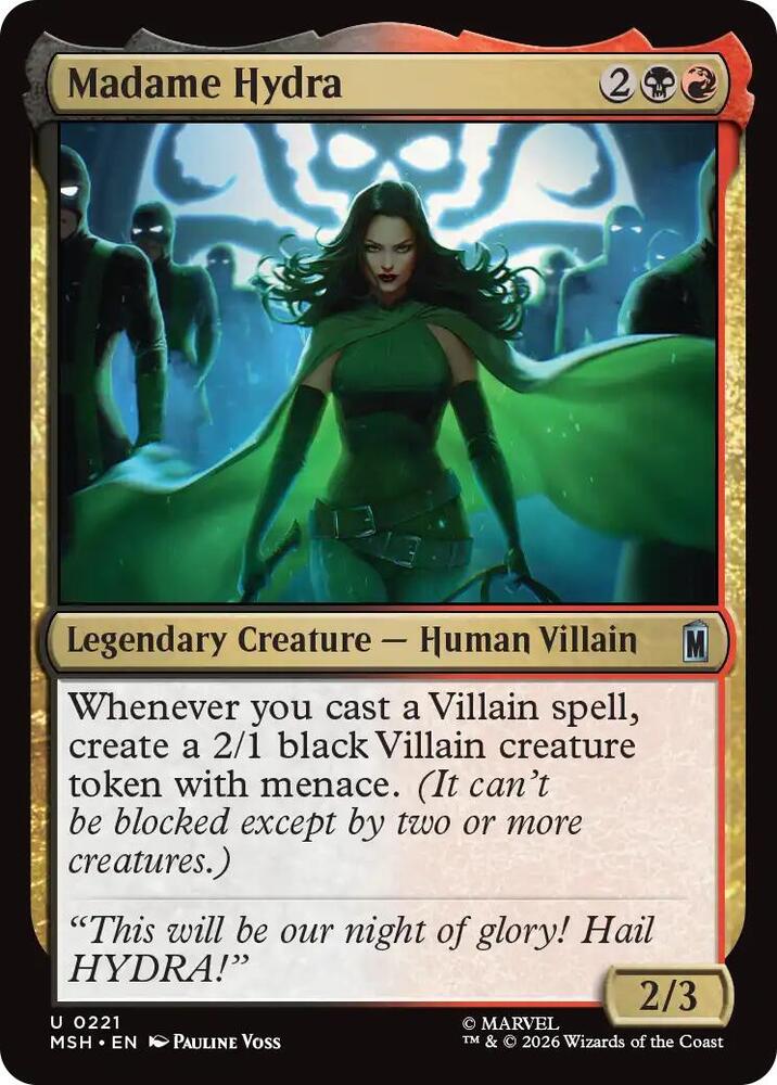 Madame Hydra [Marvel Super Heroes] 221