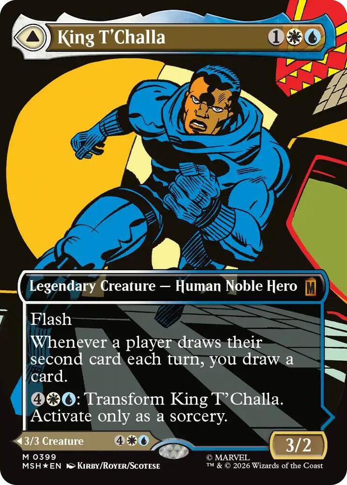 King T'Challa (Borderless) (0399) [Marvel Super Heroes] 399