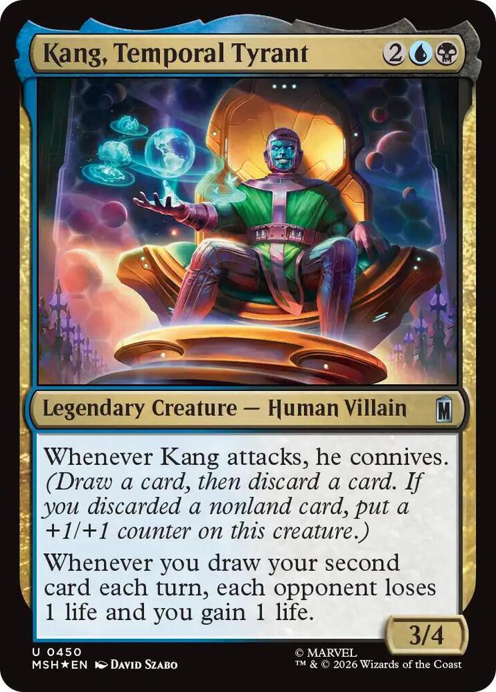 Kang, Temporal Tyrant (Surge Foil) [Marvel Super Heroes] 450