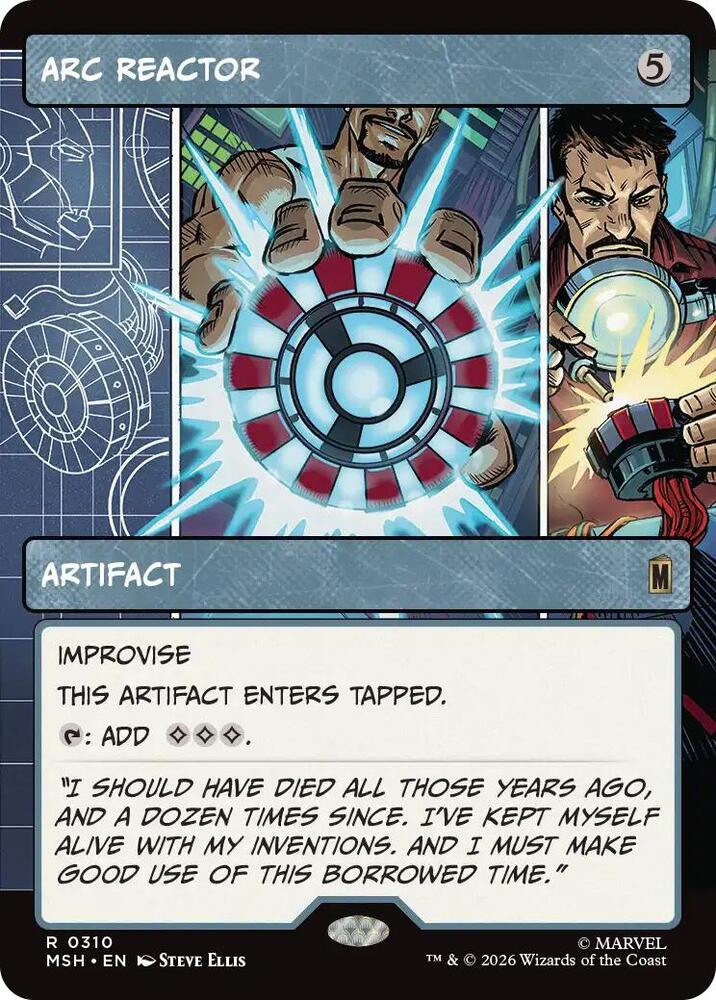 Arc Reactor (Borderless) [Marvel Super Heroes] 310