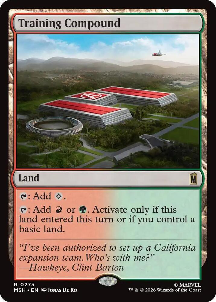 Training Compound [Marvel Super Heroes] 275