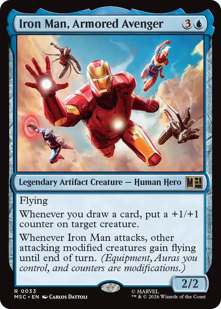 Iron Man, Armored Avenger [Commander: Marvel Super Heroes] 33