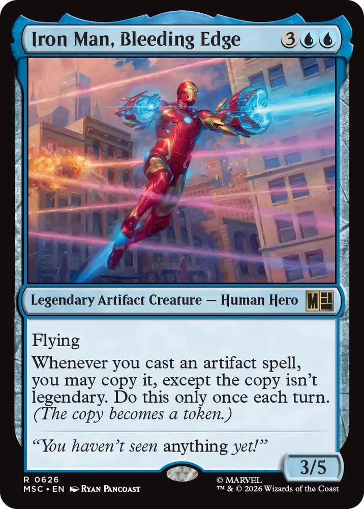 Iron Man, Bleeding Edge [Commander: Marvel Super Heroes] 626